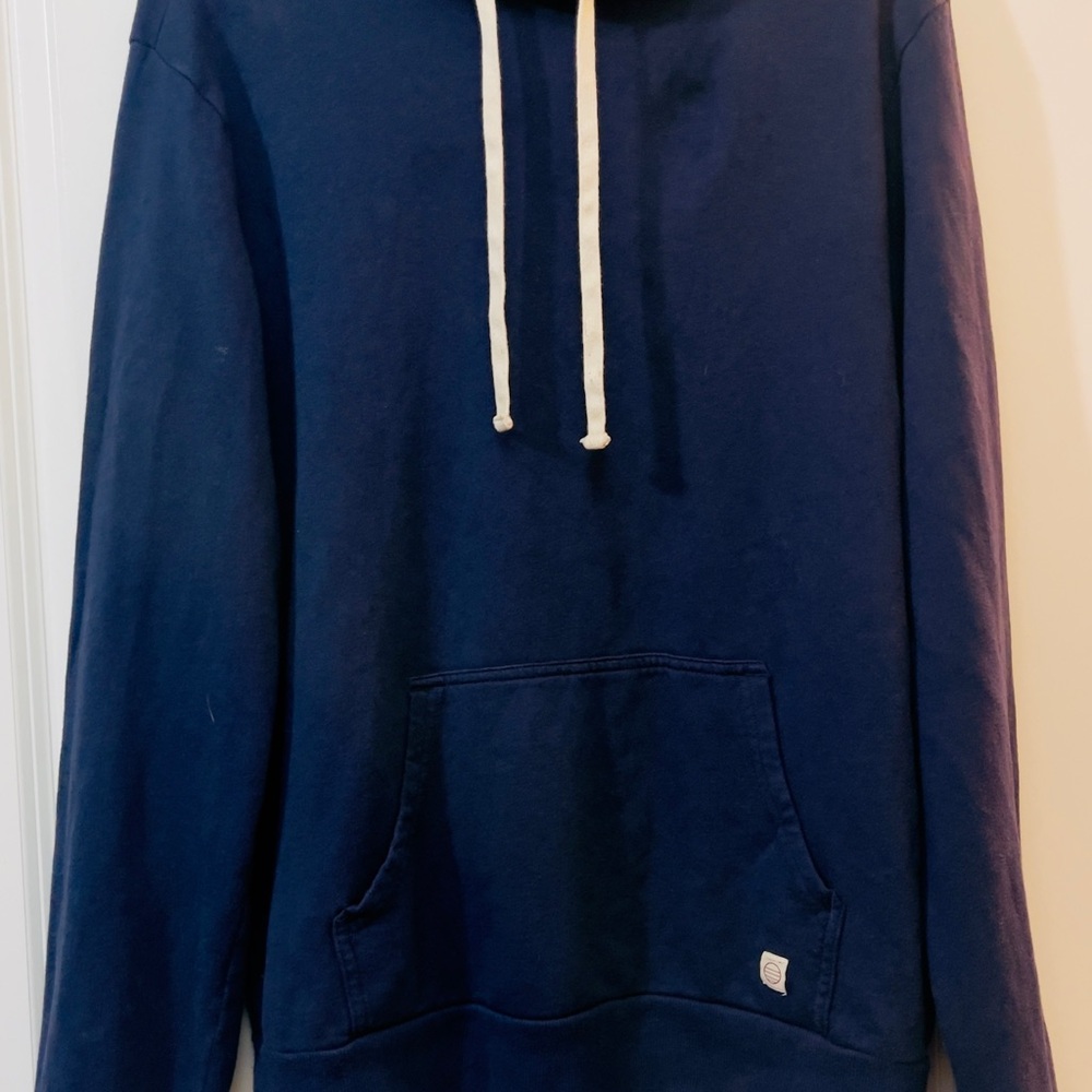 Marine Layer Blue Hoodie Sweatshirt